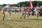 Girls under-15s 2021 North Eastern Harrier League, Druridge Bay. Photo: David T. Hewitson/Sports for All Pics